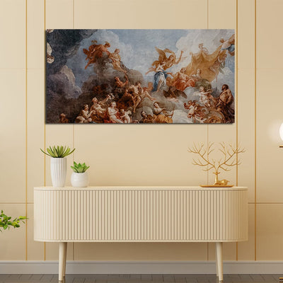 DecorGlance Palace Of Versailles Canvas Wall Painting