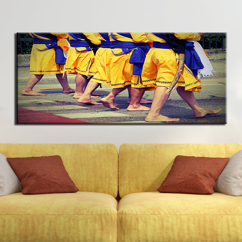 Five Beloved Ones Sikh Canvas Wall Painting