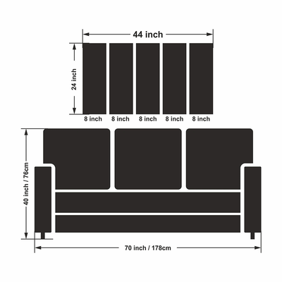 DecorGlance Path View Canvas Wall Painting - With 5 Panel