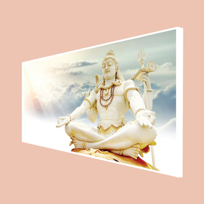Lord Shiva Canvas Floating Frame Wall Painting