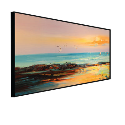 HORIZON ARTS CANVAS FLOATING WALL PAINTING