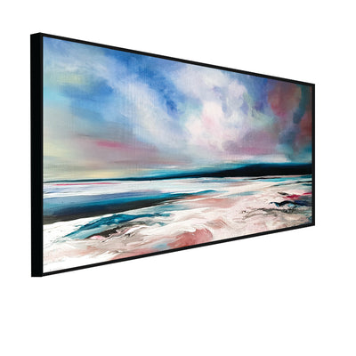 Cloud Abstract Art Floating Frame Canvas Wall Painting