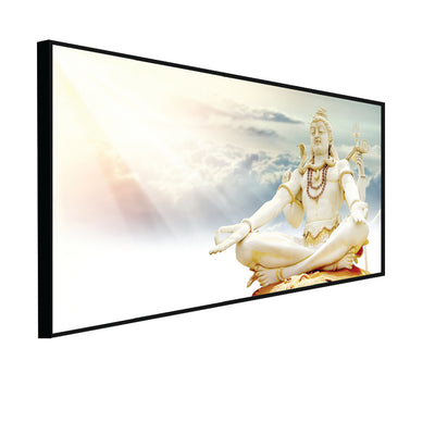 Lord Shiva Canvas Floating Frame Wall Painting