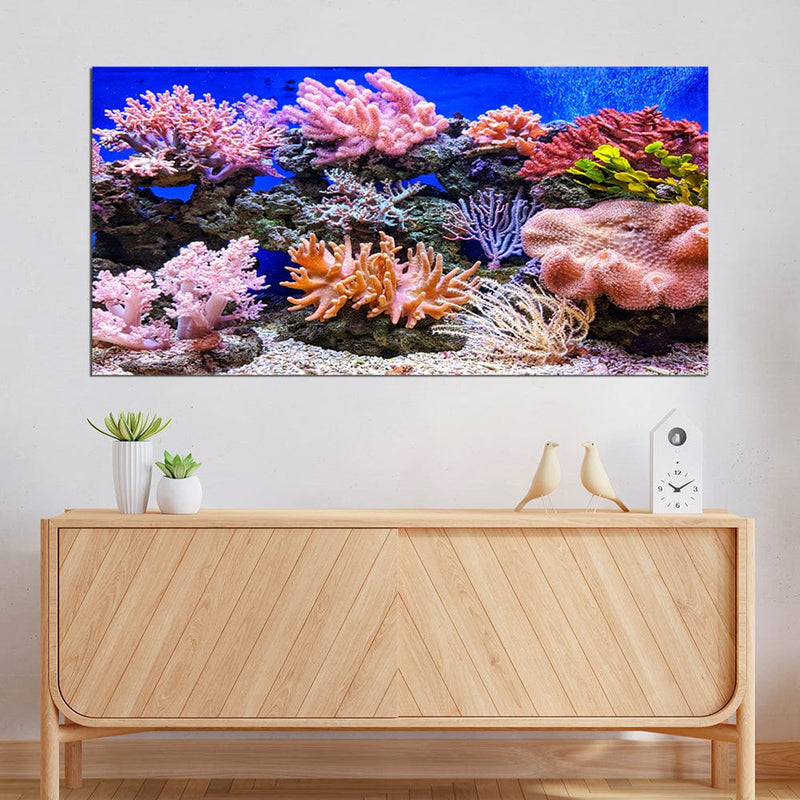 DecorGlance plants underwater On Canvas Print Wall Painting