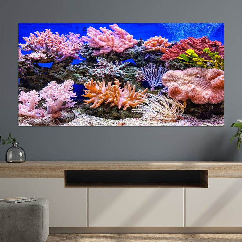 DecorGlance plants underwater On Canvas Print Wall Painting