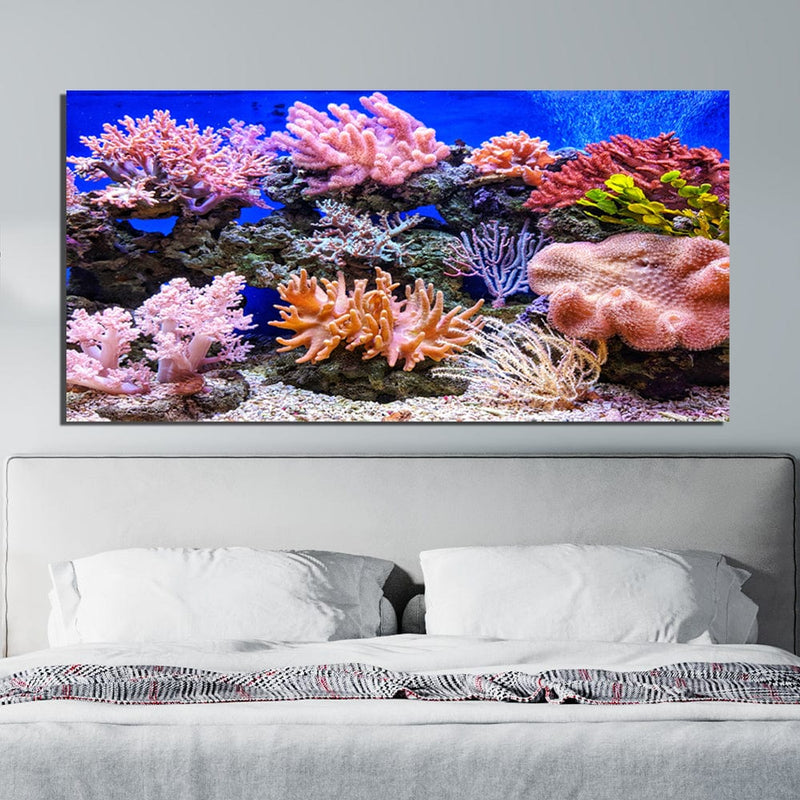 DecorGlance plants underwater On Canvas Print Wall Painting