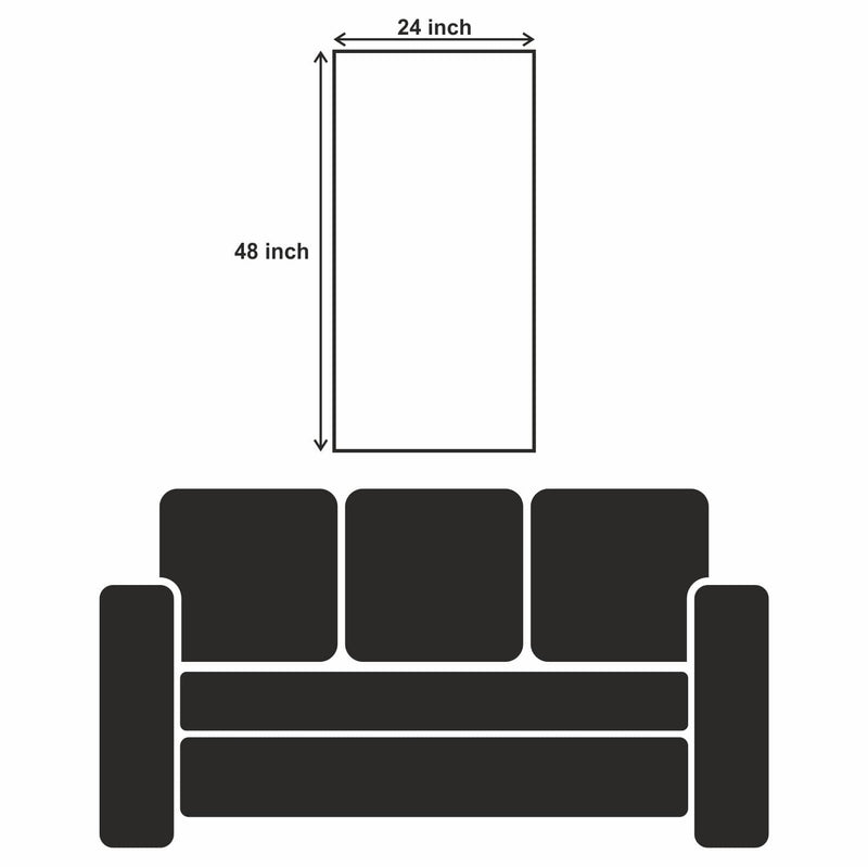 DECORGLANCE Posters, Prints, & Visual Artwork Girl Playing the Violin Oil Color Canvas Wall Painting