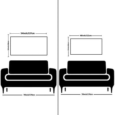 DecorGlance Posters, Prints, & Visual Artwork Monochromatic Blue Abstract Canvas Floating Frame Wall Painting