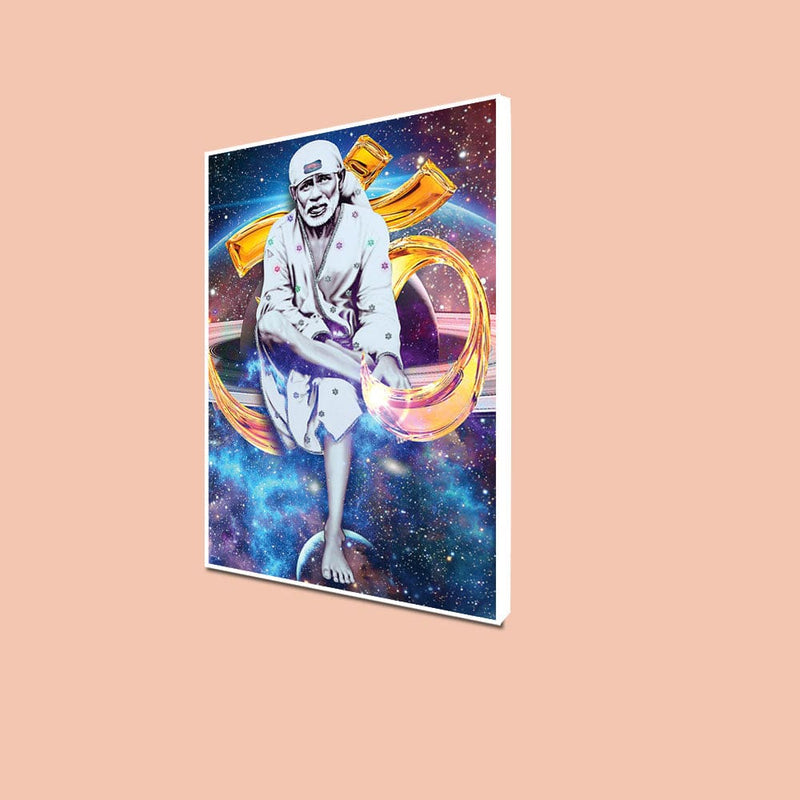 DecorGlance Posters, Prints, & Visual Artwork CANVAS PRINT WHITE FLOATING FRAME / (48x24) Inch / (121x60) Cm Sai Floating Frame Canvas Wall Painting