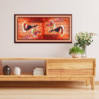 decorglance Posters, Prints, & Visual Artwork Spanish Dance Oil Color Art Canvas Wall Painting