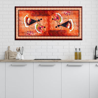 decorglance Posters, Prints, & Visual Artwork Spanish Dance Oil Color Art Canvas Wall Painting