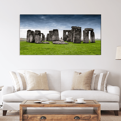 DECORGLANCE Posters, Prints, & Visual Artwork Stonehenge in Wiltshire Canvas Wall Painting