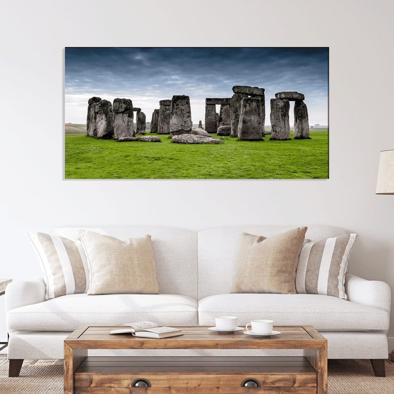 DECORGLANCE Posters, Prints, & Visual Artwork Stonehenge in Wiltshire Canvas Wall Painting