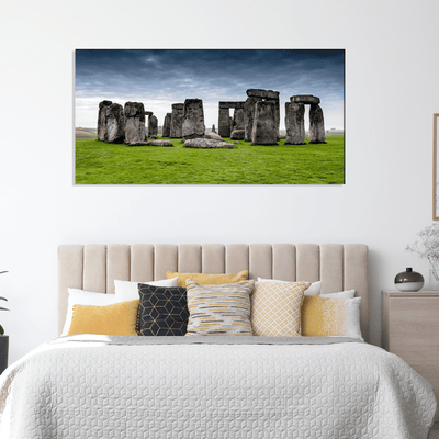 DECORGLANCE Posters, Prints, & Visual Artwork Stonehenge in Wiltshire Canvas Wall Painting