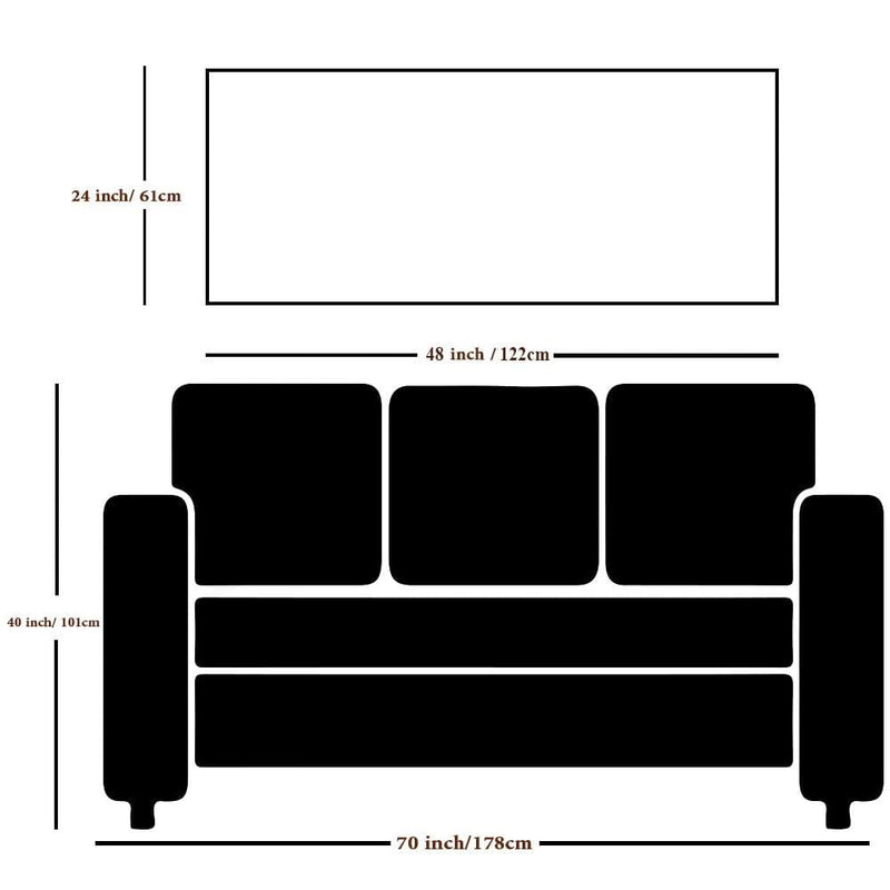DECORGLANCE Posters, Prints, & Visual Artwork Sunset and Boat Canvas Wall Painting