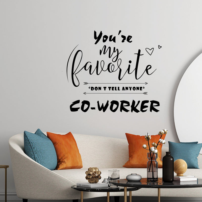 DECORGLANCE Quote sticker Office Quote Premium Quality Wall Sticker