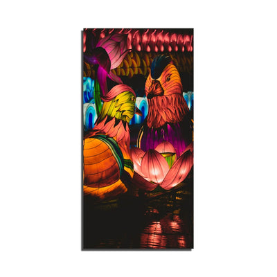 DecorGlance Rectangle painting Passerine Bird Canvas Wall Painting