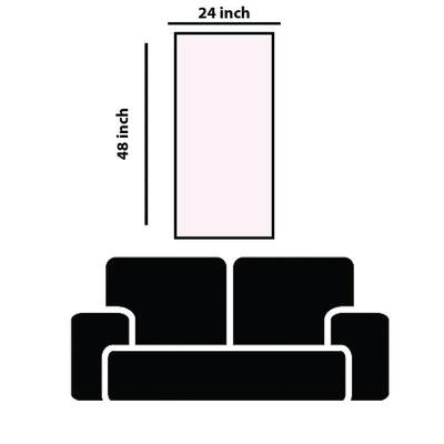 DecorGlance Rectangle painting Ritwikas Abstract Hanuman Canvas Wall Painting