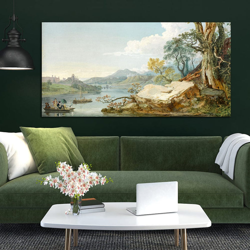 DecorGlance River View Art Canvas Wall Painting