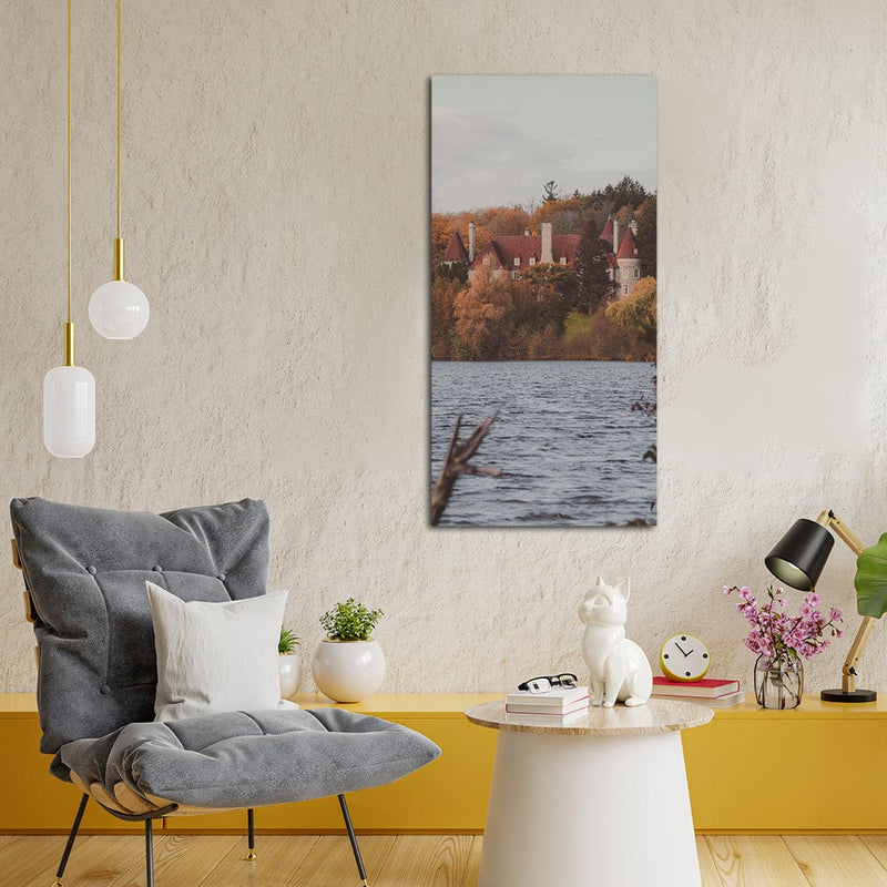 DecorGlance River View Canvas Wall Painting
