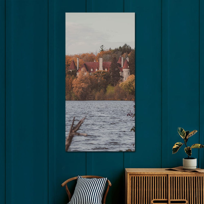 DecorGlance River View Canvas Wall Painting