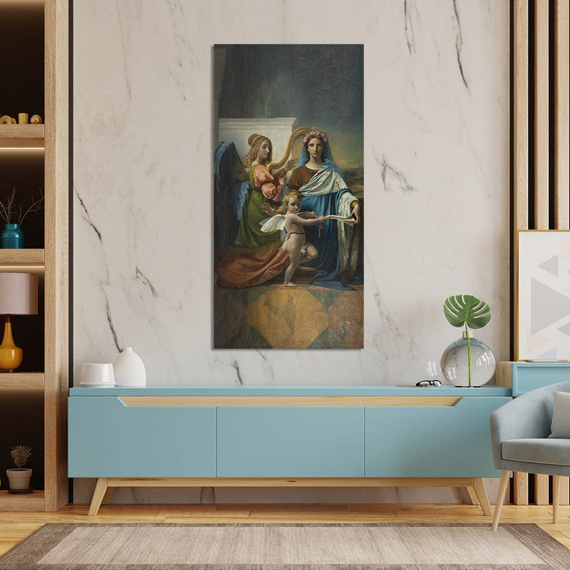 DecorGlance Romania Image Canvas Wall Painting