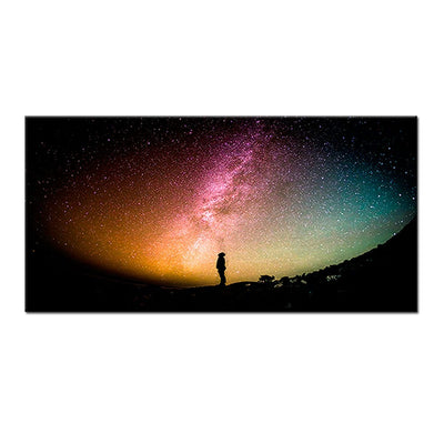 DecorGlance Sky Full Of Stars In Night Canvas Wall Painting