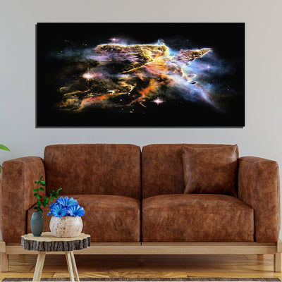 DecorGlance Space Nasa View Print On Canvas Wall Painting