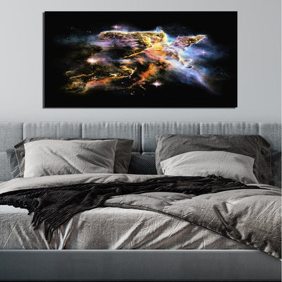 DecorGlance Space Nasa View Print On Canvas Wall Painting