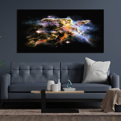 DecorGlance Space Nasa View Print On Canvas Wall Painting