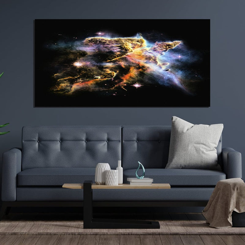 DecorGlance Space Nasa View Print On Canvas Wall Painting