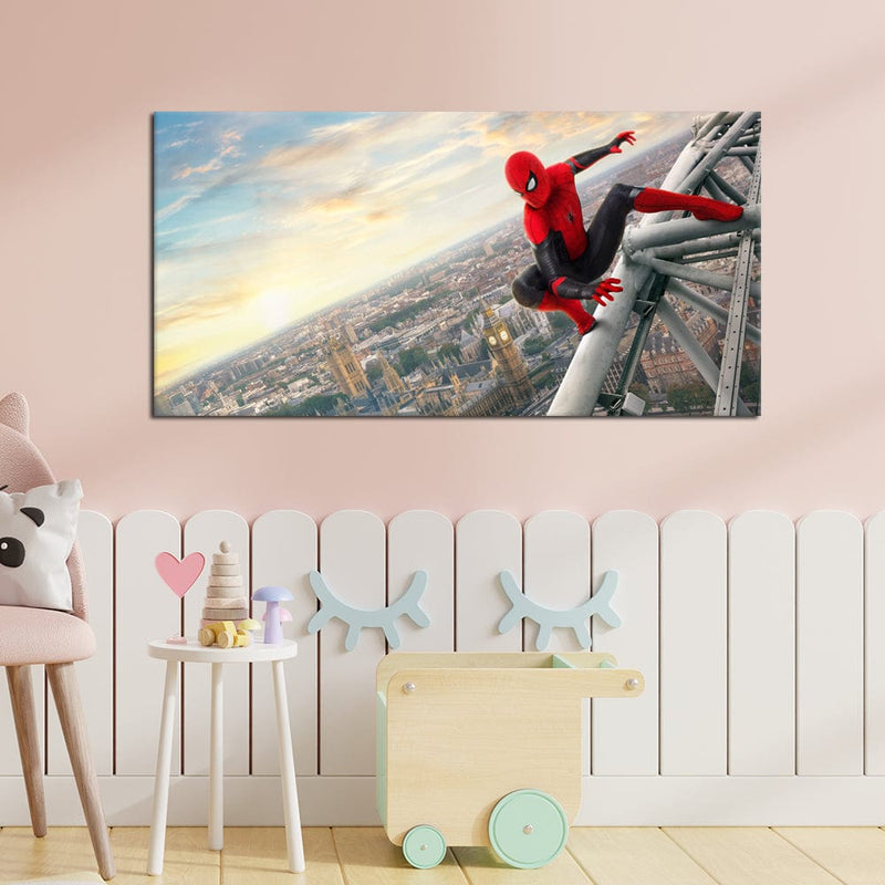 DecorGlance Spider Man Canvas Wall Painting