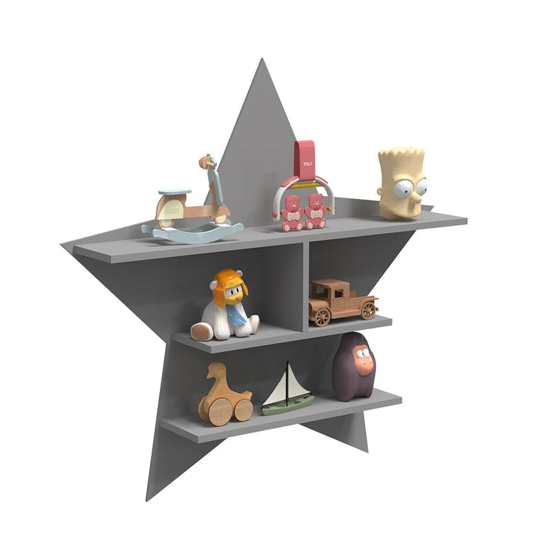 DecorGlance Star Shape Kids Wall Shelve