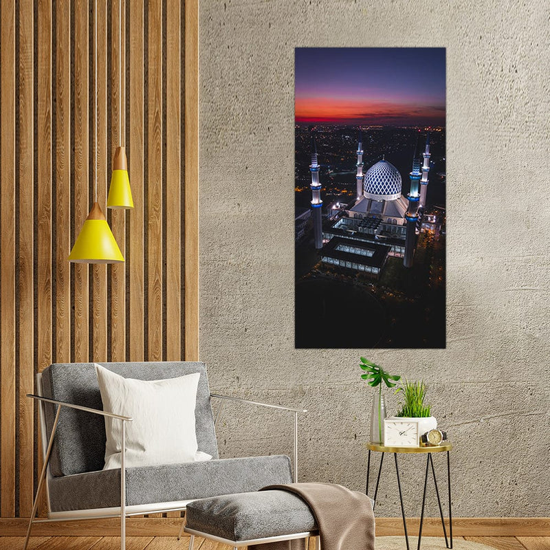 DecorGlance Sultan Aziz Mosque Canvas Wall Painting