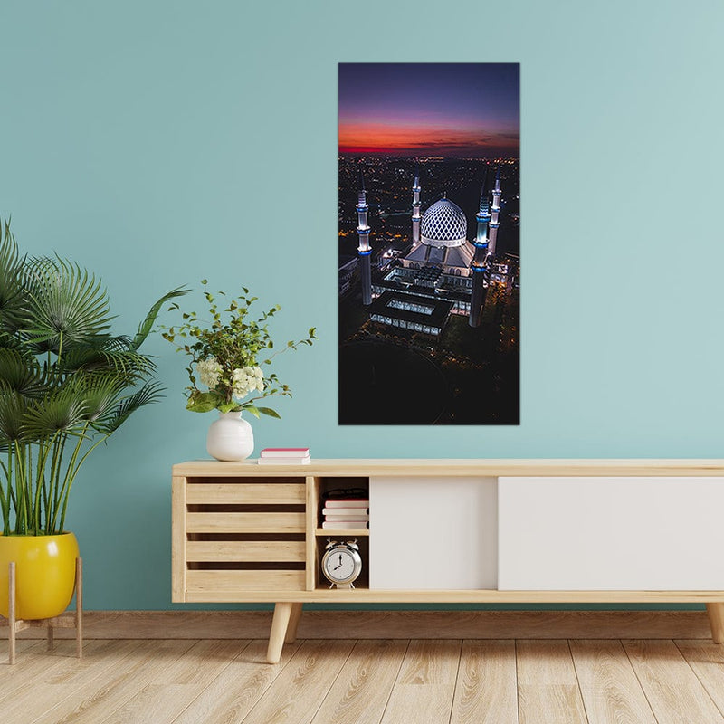 DecorGlance Sultan Aziz Mosque Canvas Wall Painting