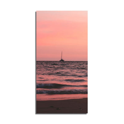 DecorGlance Sunset View Print On Canvas Wall Painting