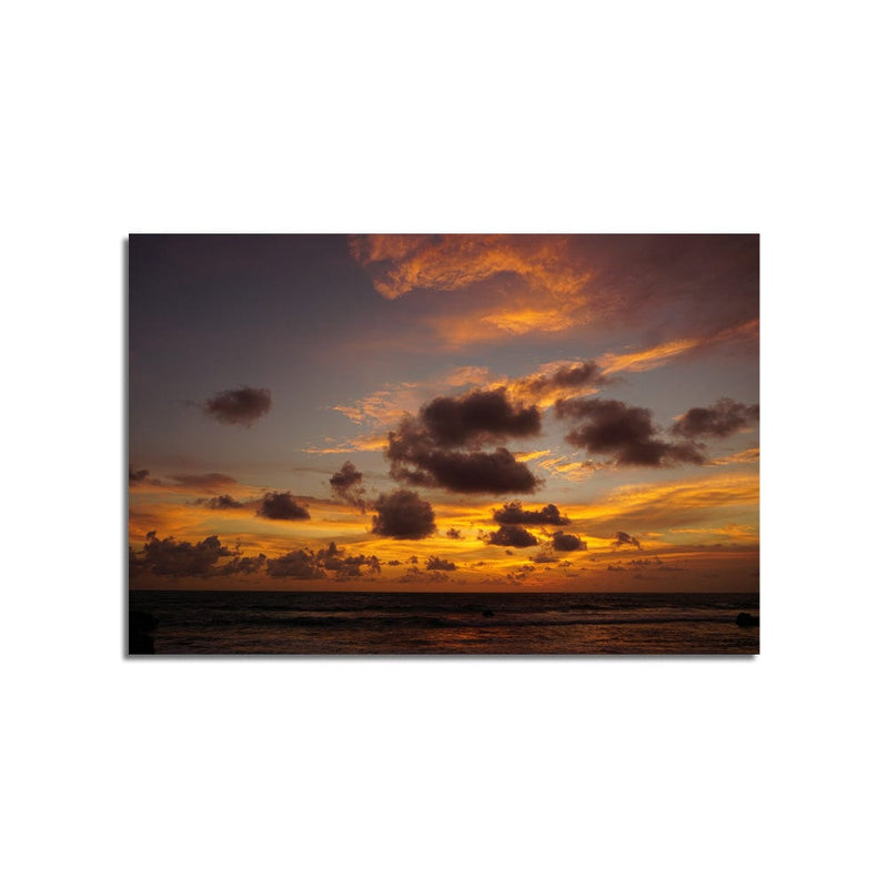 DecorGlance Sunset View Print On Painting