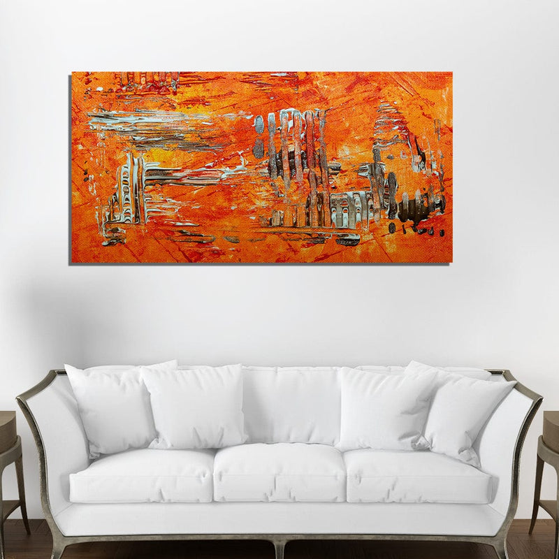 DecorGlance Texture Design Abstract Canvas Wall Painting