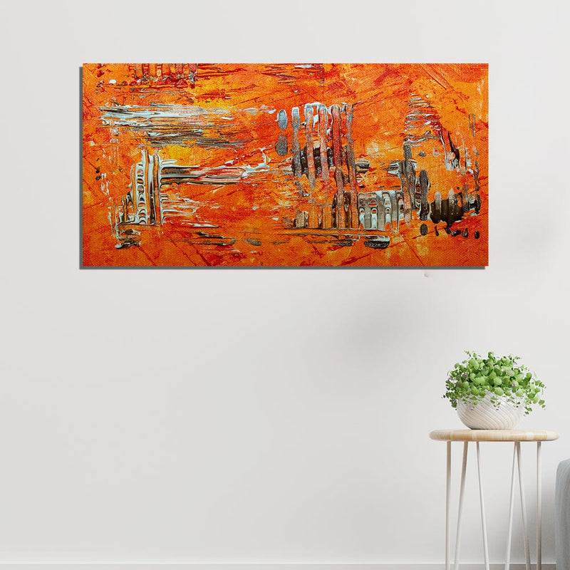 DecorGlance Texture Design Abstract Canvas Wall Painting