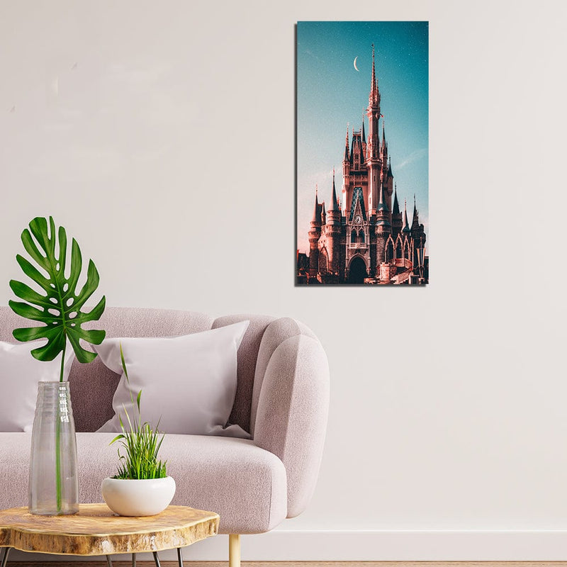 DecorGlance The Disney Castle In Germany Canvas Wall Painting