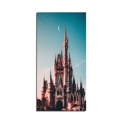 DecorGlance The Disney Castle In Germany Canvas Wall Painting