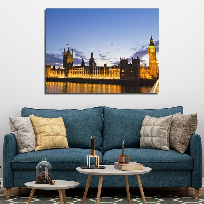 DecorGlance The Great Bell of the striking clock of Westminster in London, England,