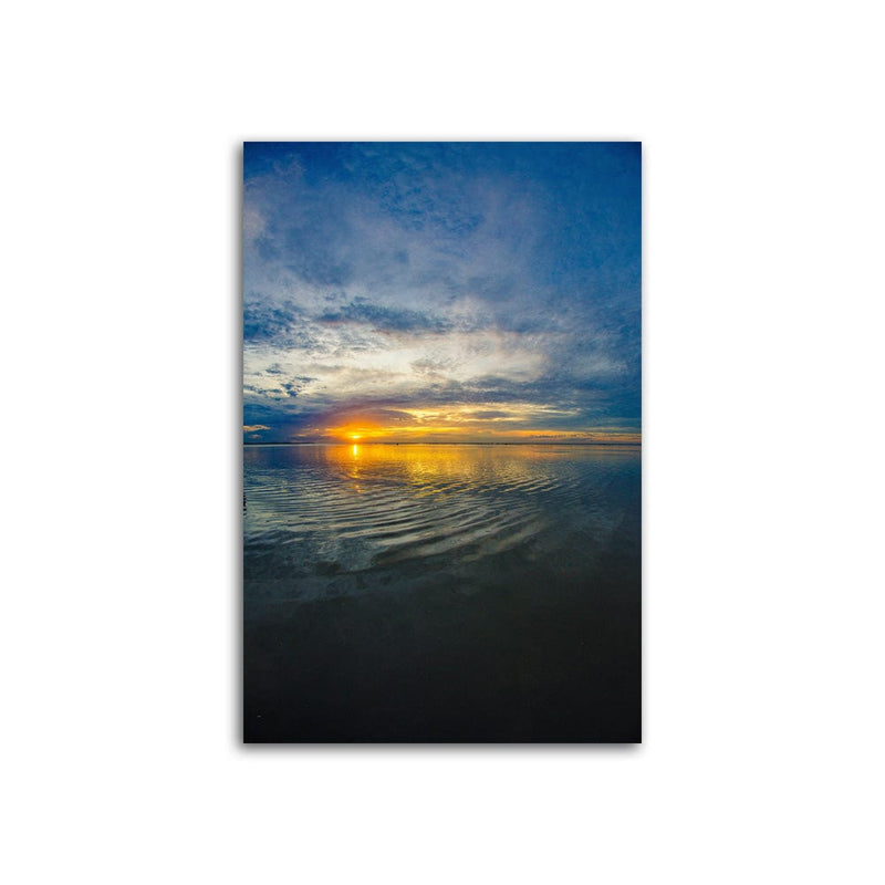 DecorGlance The Magic of a Sunset Canvas Wall Painting