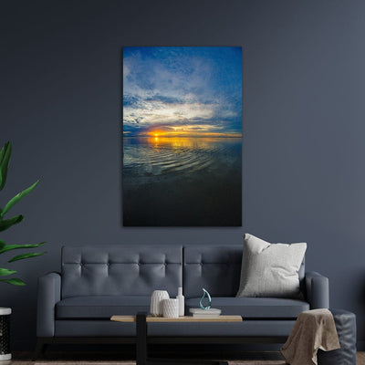 DecorGlance The Magic of a Sunset Canvas Wall Painting