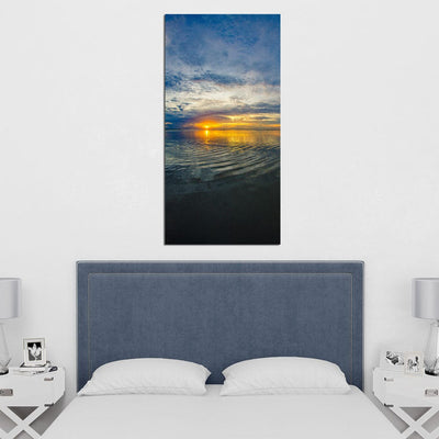 DecorGlance The Magic of a Sunset Canvas Wall Painting