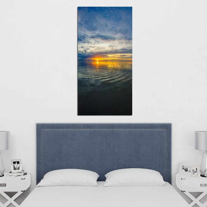 DecorGlance The Magic of a Sunset Canvas Wall Painting