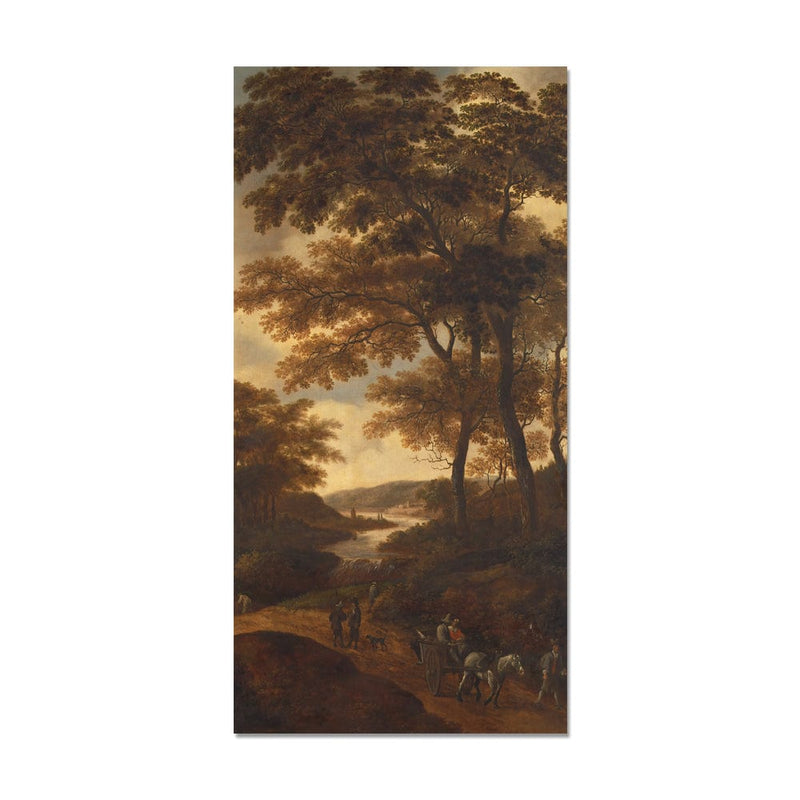 DecorGlance Tree In Sunset Canvas Wall Painting