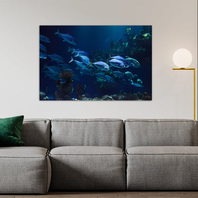 DecorGlance Under Water View Canvas Wall Painting