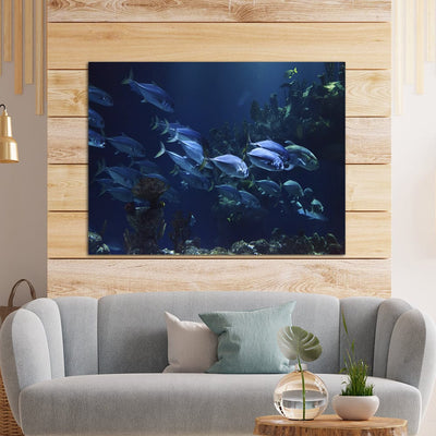 DecorGlance Under Water View Canvas Wall Painting