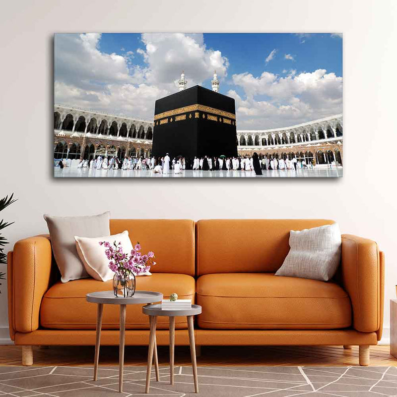 Makka Madina Islamic Canvas Wall Painting